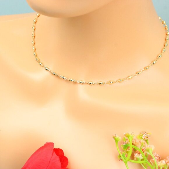 Delicate & Contemporary Necklace Chain, A Lovely Choice for Women, EVCH1699 - Picture 3 of 10